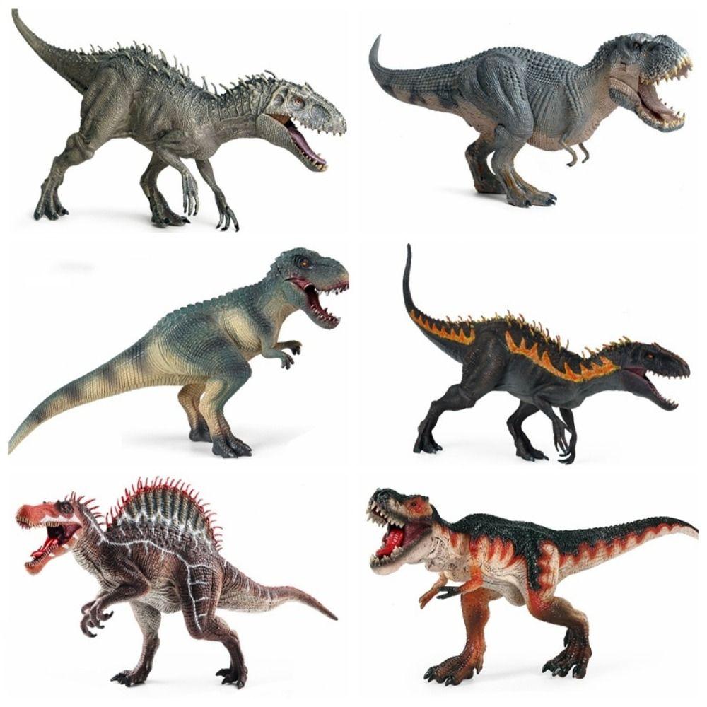 Movable Jaw Dinosaur Action Figure Tyrannosaurus Spinosaurus Figurine  Children Gift
