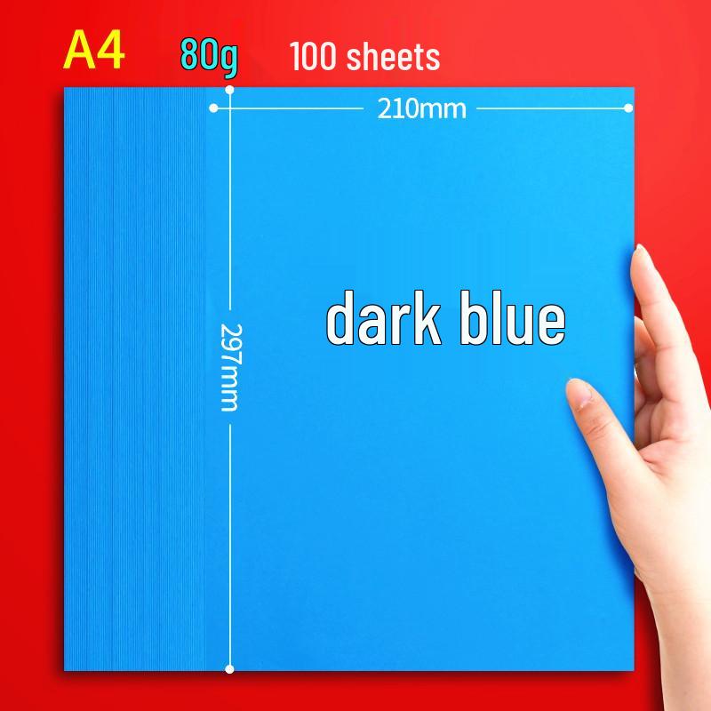 A4 Colored Printing and Origami Paper - 10 Colors