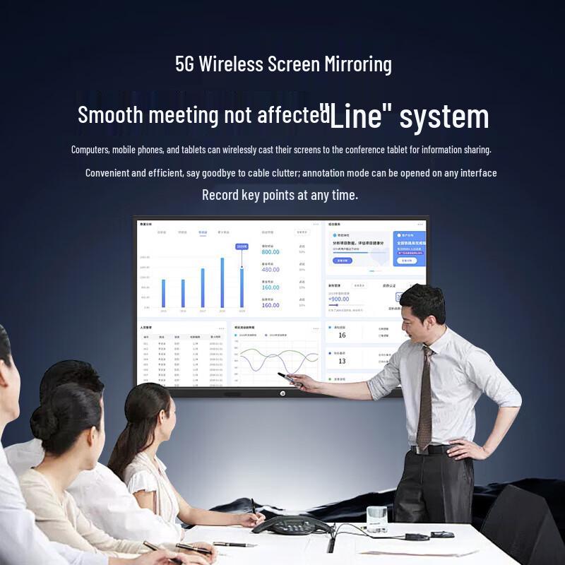 Luobaby 4K Voice Control Interactive Flat Panel Display (CN version)