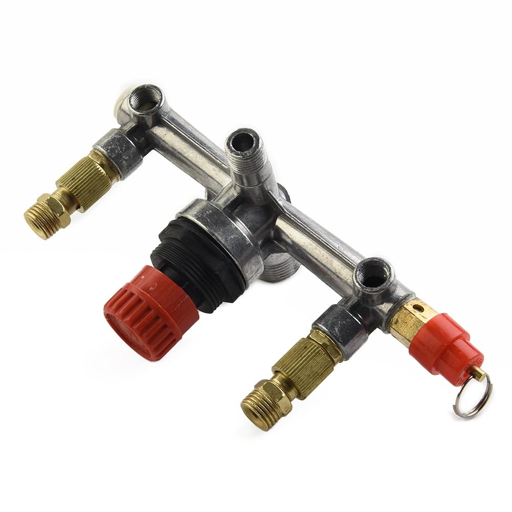 Workshop Pump Parts Aluminum bracket Red cap Push-pull valves Regulator