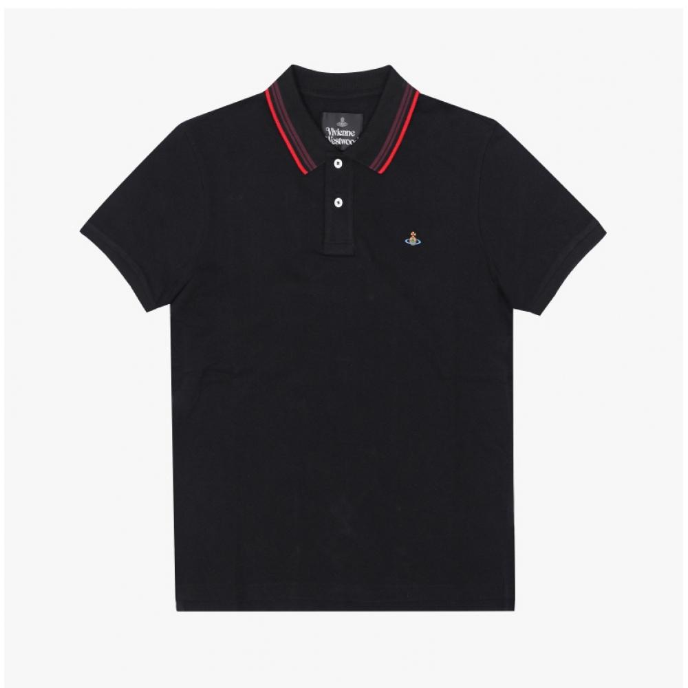 Vivienne WeSTwood Orb Logo ClaSSic Polo Men S ShorT Sleeve T ShirT 2h01000u