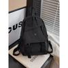 Japanese simple wind large capacity girls backpack one pack four back breast bag men versatile new fashion backpack shoulder