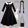 Fashionable Girls Long Sleeve Cosplay Dress With A-line Skirt 81224