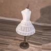 White Crinoline 35cm Childrens Petticoat Designed For Special Occasion And Stage Costumes