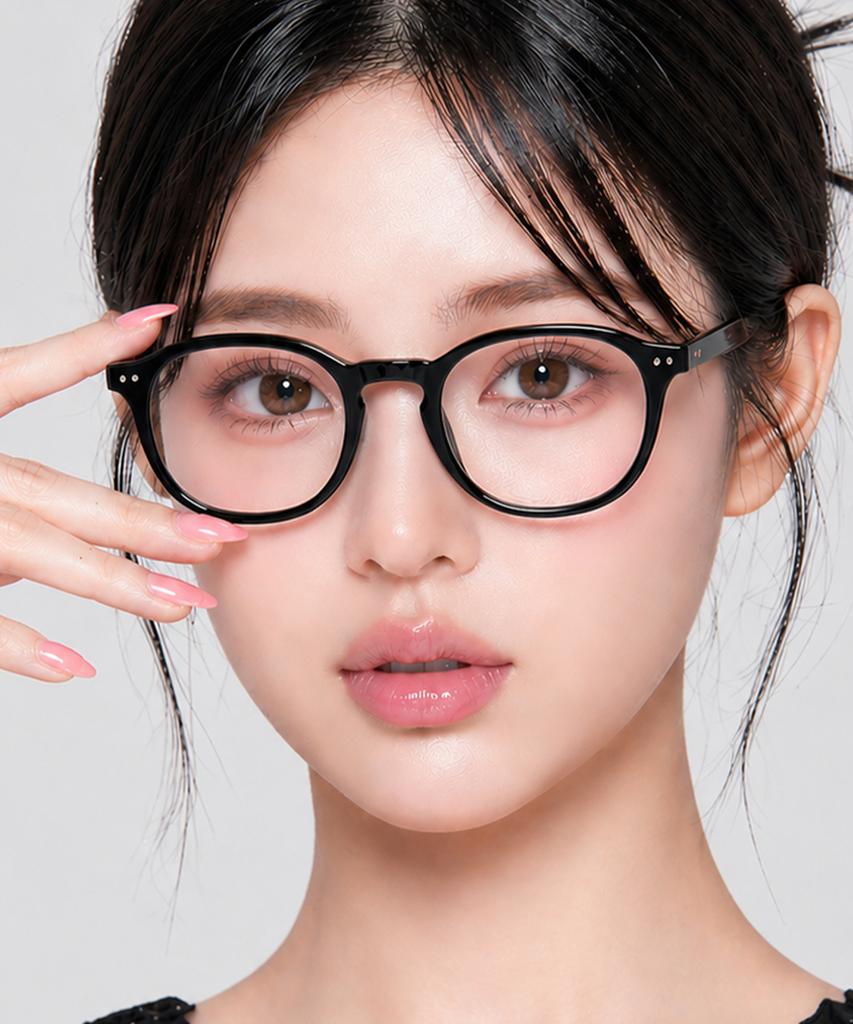 Likkeullou Rc Zehe Folder Blue Light Glasses Black