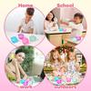4 Colors Soft Ice Cubes Squishy Toys Stress Relief Balls Slow Rebound Sensory Fidget Toy For Kids Party Favors Birthday Gifts