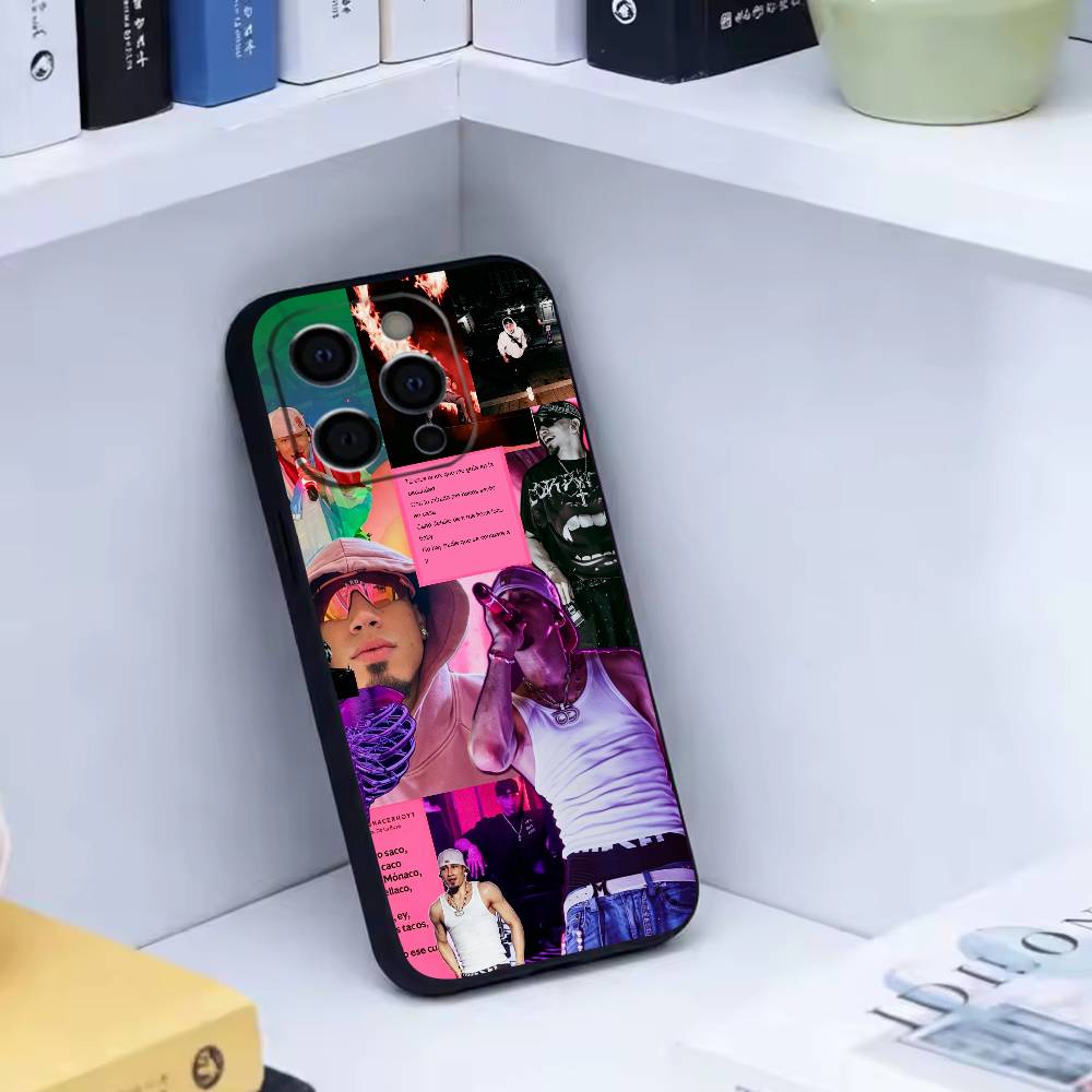 Primera Musa Rap Omar Courtz Phone Case For iPhone 17,16,15,14,13,12,11 Plus,Pro Max,XS,Soft Silicone Black Cover iPhone17air