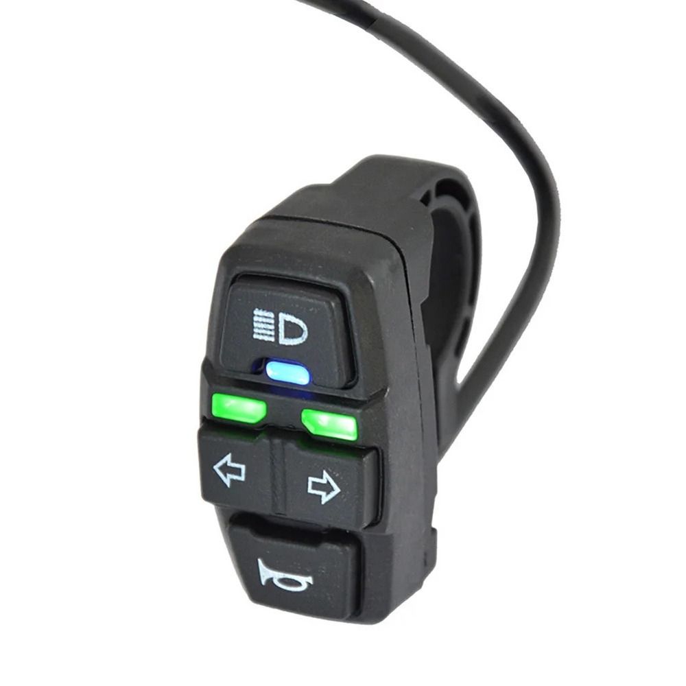 Headlight DK336 Signal Light Horn Controls Ebike Horn Switch Electric Bike Light Switch  Handlebar