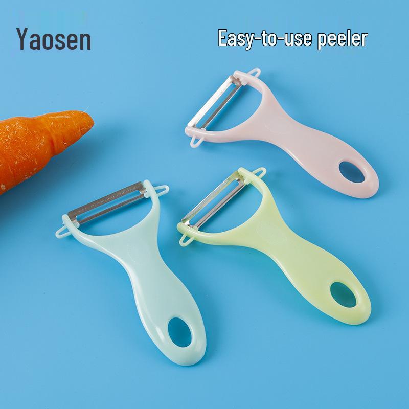 Stainless Steel Multi-Use Peeler and Grater for Fruits and Vegetables