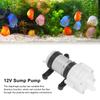 DC 12V Water Pump Self Priming Diaphragm Sump Pump for Home 385 Motor PVC Bracket 3 Meter Lift