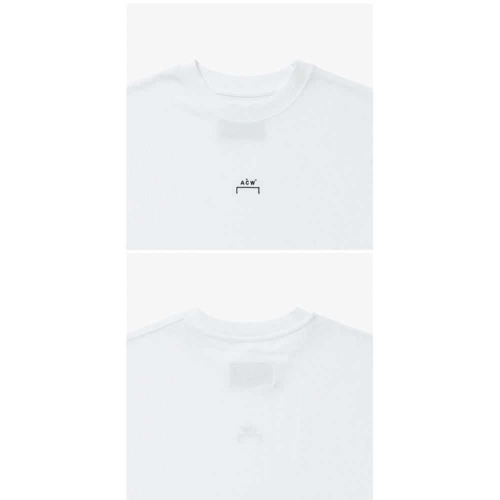 Accoldwall AcwmtS091 White ESSential Acw Logo Men S Short Sleeve Tee