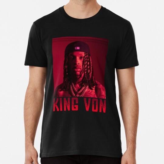 Футболка Rip King Von S-5XL Сделано в США Унисекс XL