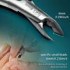Round Head Callus Nipper - Innovative Callus Scissors with Built-In Spring Trimmer, Cuticle Remover, Manicure and Beauty Tools