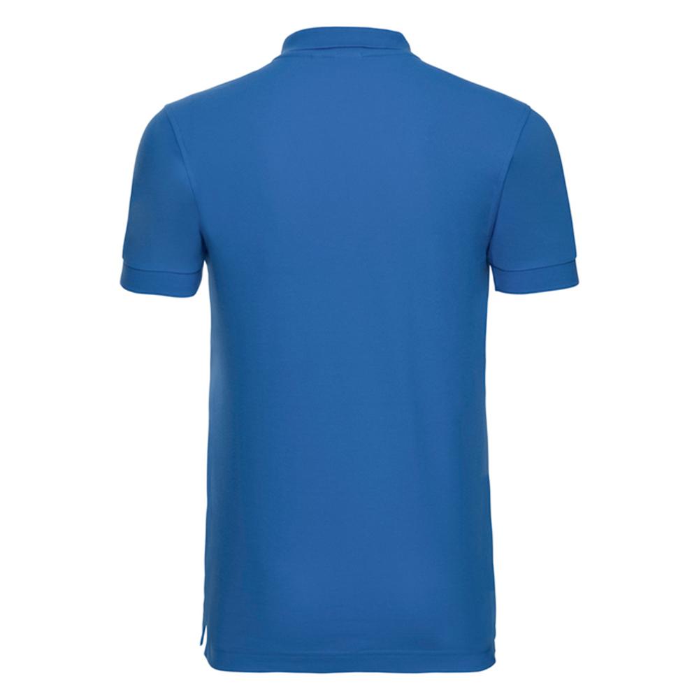 Russell Mens Stretch Fitted Polo Shirt