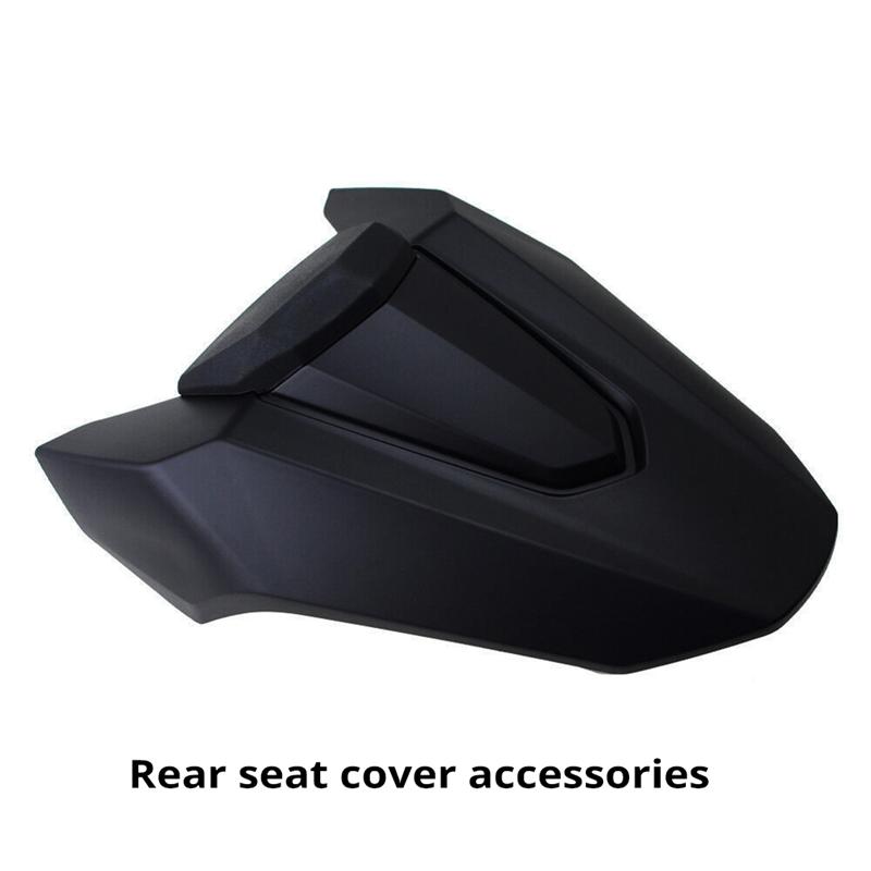 A28G-Motorcycle Moto Trim Accessories For Honda CB650R CBR650R - Rear Hump Cover Fairing Rear Seat Cover Matte Black