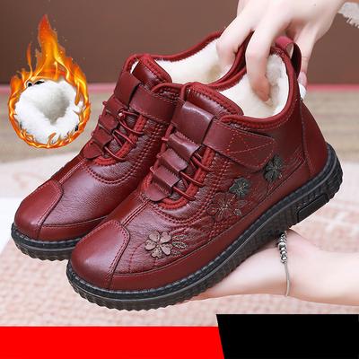 Stiefel Damen Winter Warme Schuhe Leichtgewichtige Winter Damen Flach Weich Damen