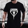2024 Team Groom Squad Tees Fashion Graphic Single Farewell Party T-shirt Future Wedding Blouses Bachelor Stag Party Evg Tops