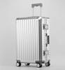 Aluminum-Magnesium Alloy Trolley Case with Universal Wheels