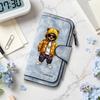 Fashion Cool Bear Pattern Wallet Large Capacity Multi Card Slot Purse