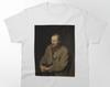 Fyodor Dostoevsky Portrait T Shirt - Brothers Karamazov - Crime And Punishment