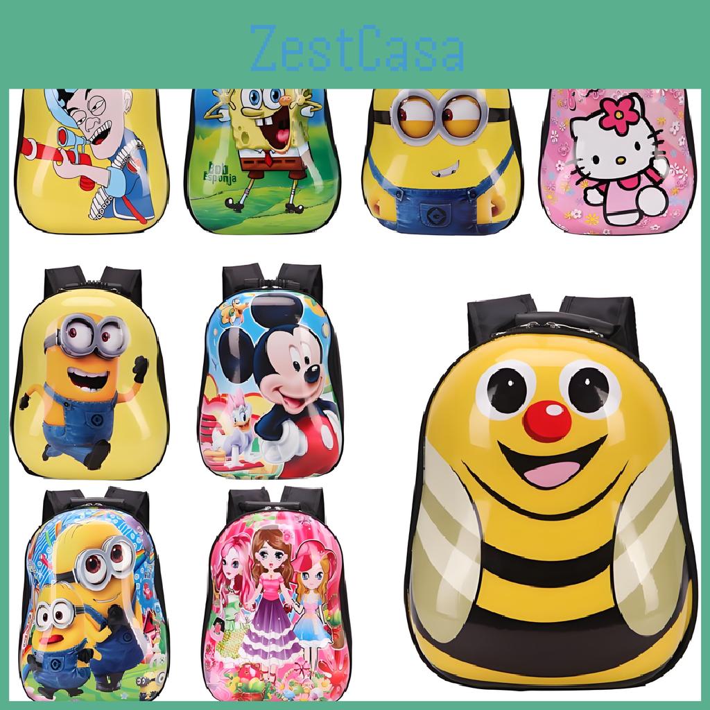 Despicable Me Kinder Langlebiger ABS PC Rucksack Mit Zeichentrickdrucken Für Die Schule