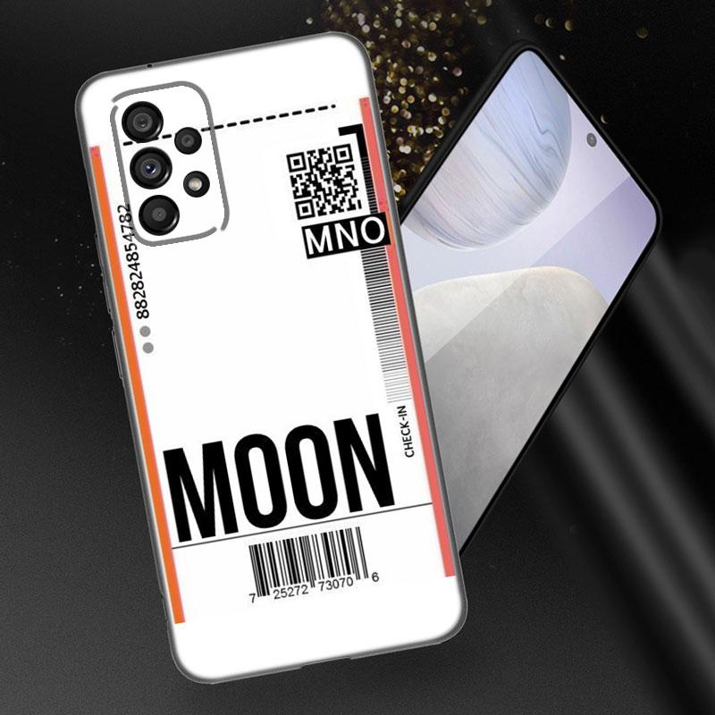 Travel Ticket Label Paris Phone Case For Samsung A21 A30 A50 A52 S A13 A22 A23 A32 A53 A73 5G A11 A12 A31 A33 A51 A70 A71 A72