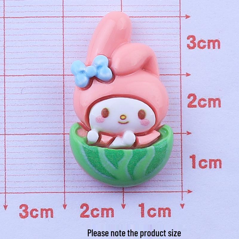 Cute Dessert Animal Cartoon Resin Charms for Crocs - DIY Accessories