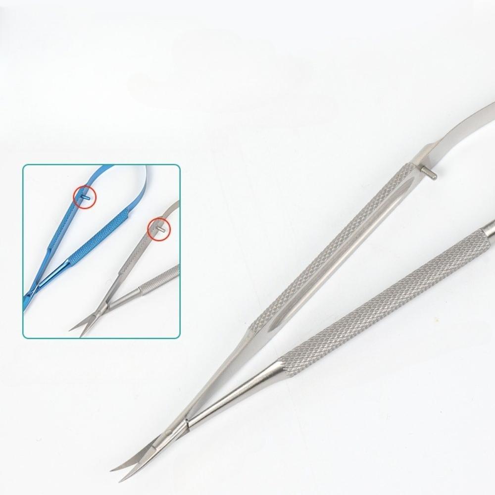 New Round Handle Stainless Steel Cuticle Nipper Pliers Dead Skin Remover Squeeze Straight Manicure Scissors Eyebrow Beauty Tools
