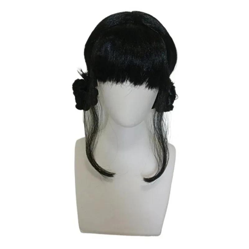 Film Kinderen Meisjes Cosplay Pruik Mira Rumi Zoey Paars Zwart Rood Lang Haar Halloween Cosplay Accessoires One Size gray