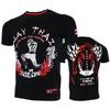 Muay Thai 3D Printed Sports T-shirt Men's Outdoor Fitness Training Suit Summer Casual Fashion Short Sleeved O-neck Clothing