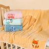 Ultra-Soft Quick-Dry Baby Bath Towel & Blanket - Coral Fleece, Thickened, No Shedding