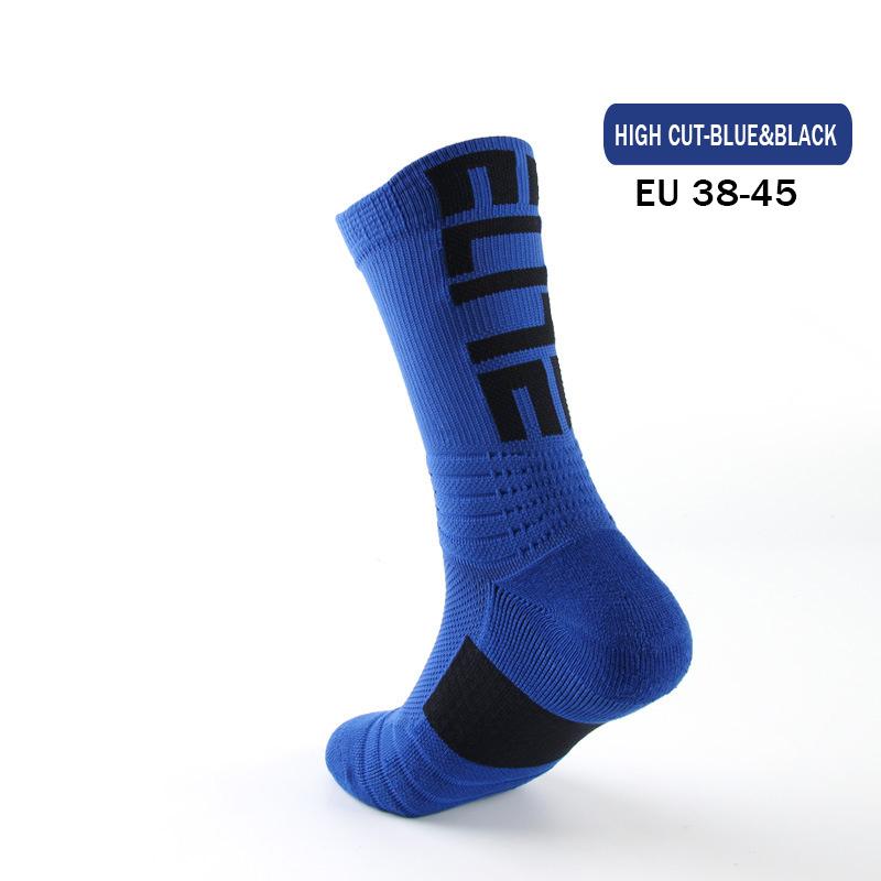 Super Elite Herren Sportsocken Reiten Radfahren Basketball Laufen Sportsocke Sommer Wandern Tennis Ski Mann Frau Fahrrad Fahrrad Rutsch