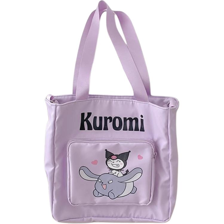 

Новая полиэстеровая сумка через плечо Sanrio, обычная, унисекс, многоцветная, QL-93035 32*10*33CM