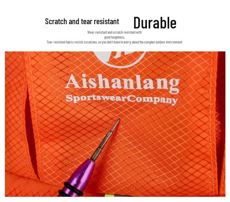 Lättvikts Vikbar Stor Kapacitet Unisex Utomhus Rese- & Sportryggsäck