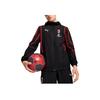 Puma Ac Milan Ss24 Logo Casual Hooded Long Sleeve Racing Vintage Jacket Men Jackets Black Red 777716-04