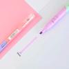 6 PCS Double Tip Highlighter Pens Kawaii Candy Color Manga Markers DIY Journal Pastel Highlighter Set Korean Stationery