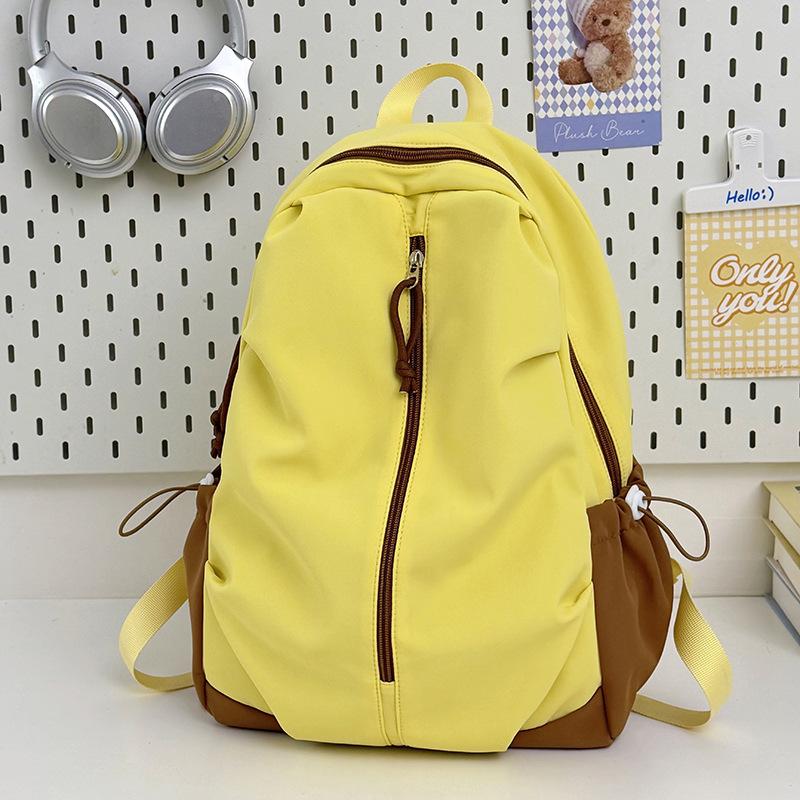 Schoolbag, Korean Style Ins, Stylish and Aesthetically Pleasing, Versatile for Middle and High School, Large-capacity Backpack, College Student Casual
