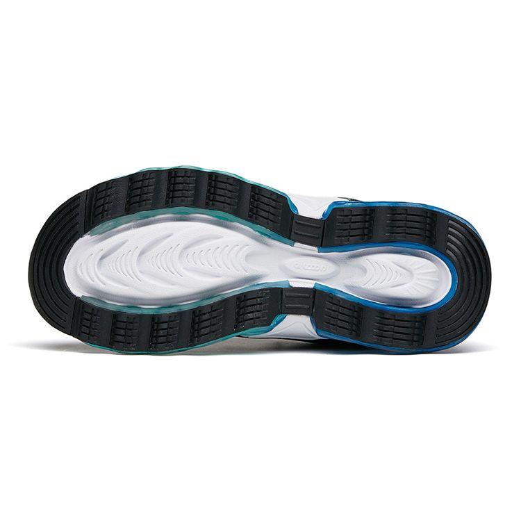 Anta Energy Ring Technology Sports Low-Top Running Shoes Kids Sneaker Black Green 312145582-11