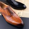 Fashion Elegant Men Leather Dress Shoe Sapato Social Masculino Party Office Suit Matches Comfortable Handcrafted Business Man's Footwear