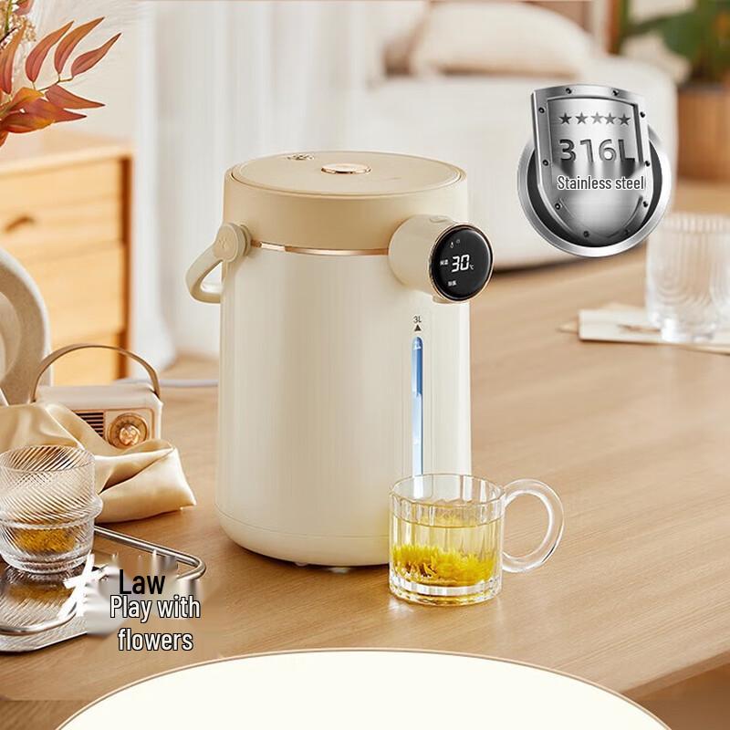 Bear Stainless Steel Temperature Control Electric Kettle