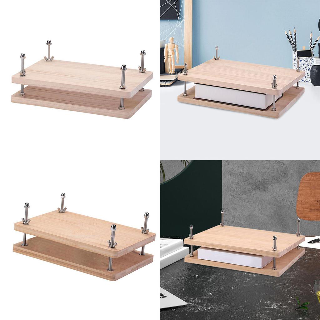 Press Handmade DIY Crafts 15inchx11inch Portable Bookbinding Machine Tool for Notebook Making