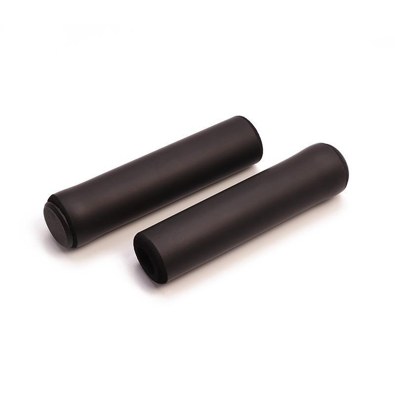 1 пара мягких поролоновых велосипедных грипс на руль, чехол, противоскользящие ручки для горного велоспорта на открытом воздухе чёрный