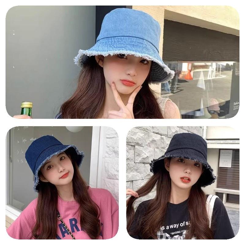 Korean Ins Vintage Retro Mountain Edge Fisherman Hat Sun Hat Unisex Sunshade Sun Hat