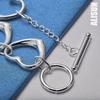 925 Sterling Silver Six Heart Bracelet Fashionable Wedding Jewelry