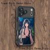 K-Kaoruko W-Waguri Phone Case For iPhone 17,16,15,14,13,12,11,Pro,Max,Plus,X,XS,SE4,E,Mini Black Thickened Border Case