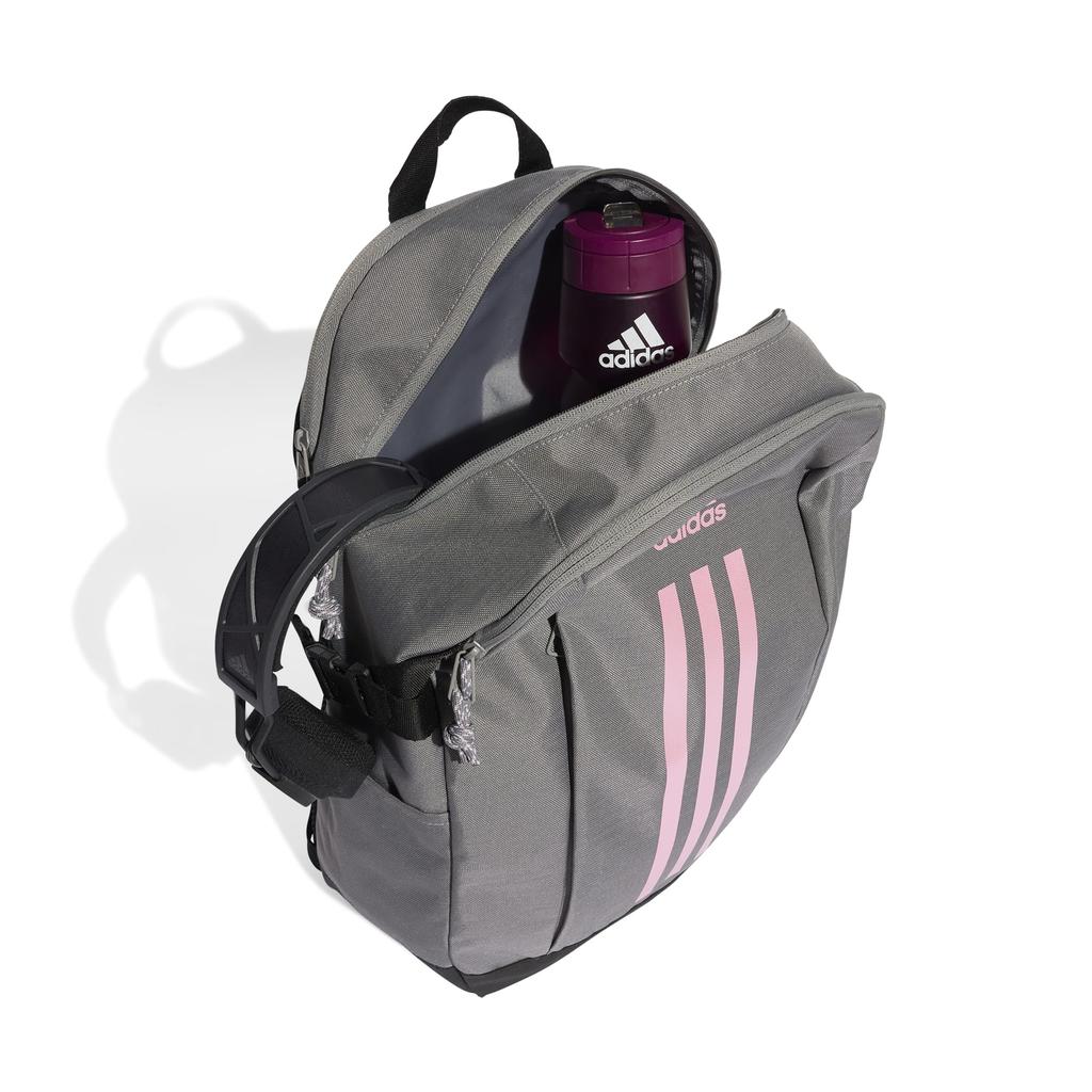 Adidas Uni Adult Power Backpack, Gray, NS, Backpack.