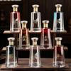 500ml Original Pulp Glass Baijiu Bottle Set - Thickened, Sealed, Empty for Collection