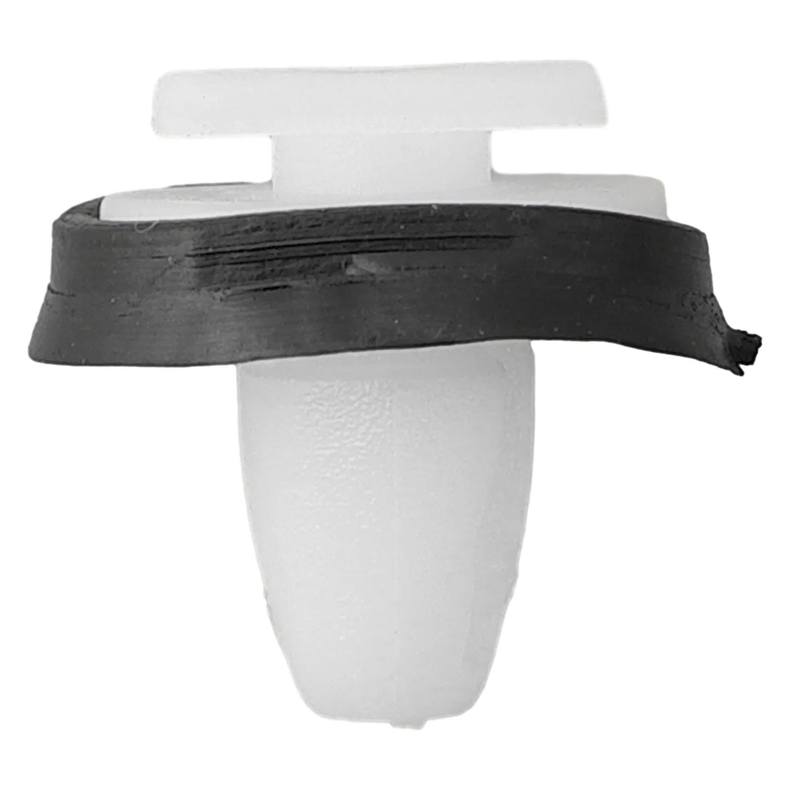 

50Pcs 17mm Car Exterior Door Trim Panel Clips Suitable For Fiat-Ducato #71728806/ 8565.43/ 856543 White + Black Plastic Clamps China Mainland