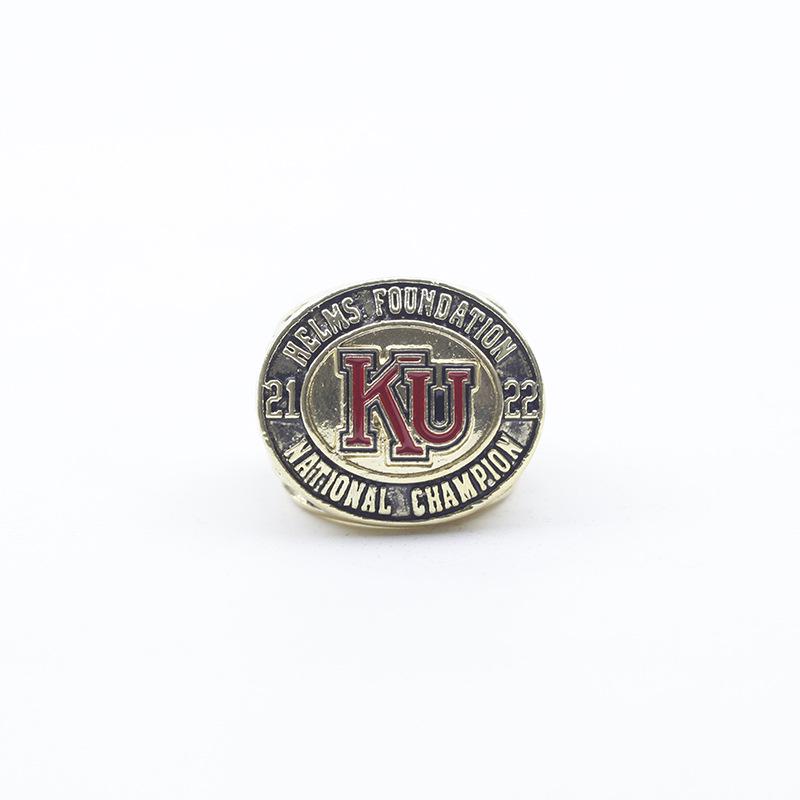 1921-22 Kansas Jayhawks NCAA Basketball Championship Ring Size 11