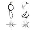 [SEWACC] Car Charm Rearview Mirror Hanging Ornament Compass Star Pendant